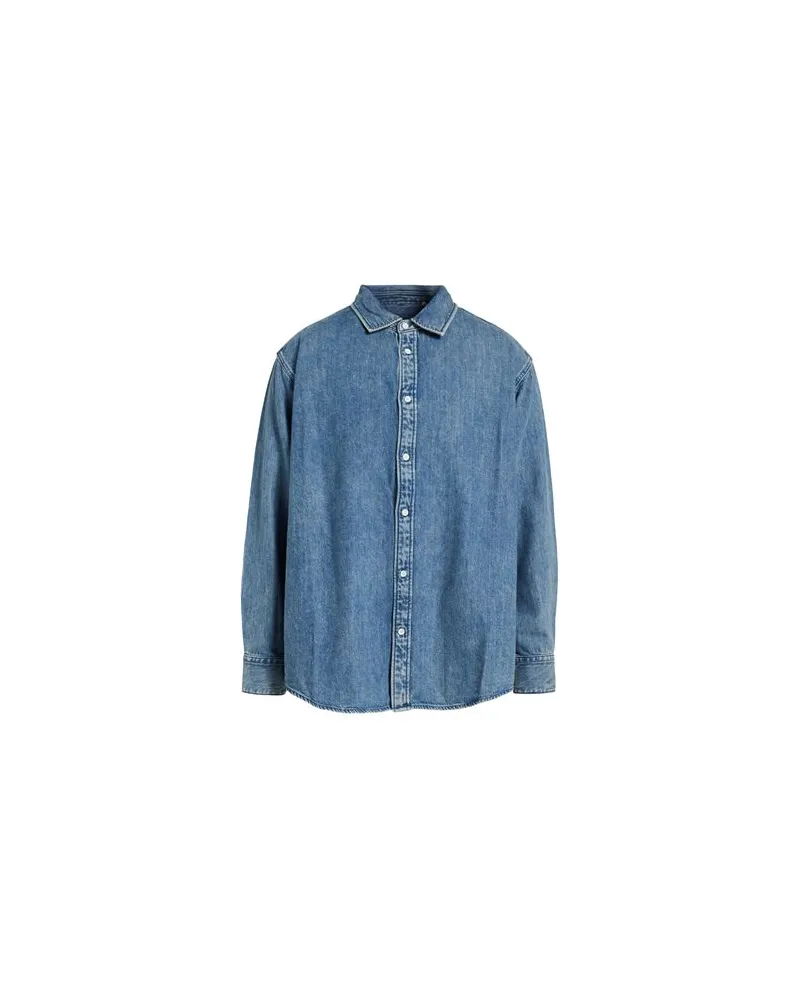 Rag & Bone TOPS - Jeanshemdenauf YOOX.COM Blau