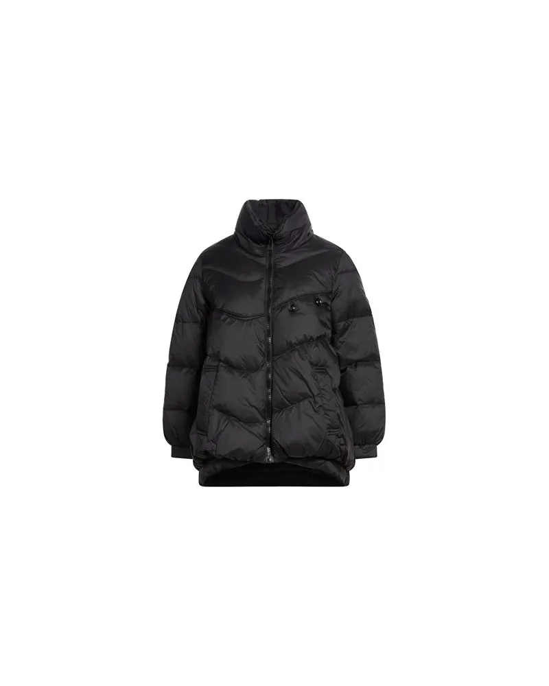 Puntododici EASYWEAR - JACKEN & MÄNTEL - Pufferjacken & Daunenjackenauf YOOX.COM Schwarz