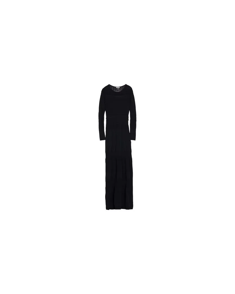 Patrizia Pepe KLEIDER - Maxi-Kleiderauf YOOX.COM Schwarz