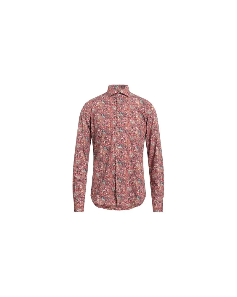 Drumohr  TOPS - Hemdenauf YOOX.COM Ziegelrot