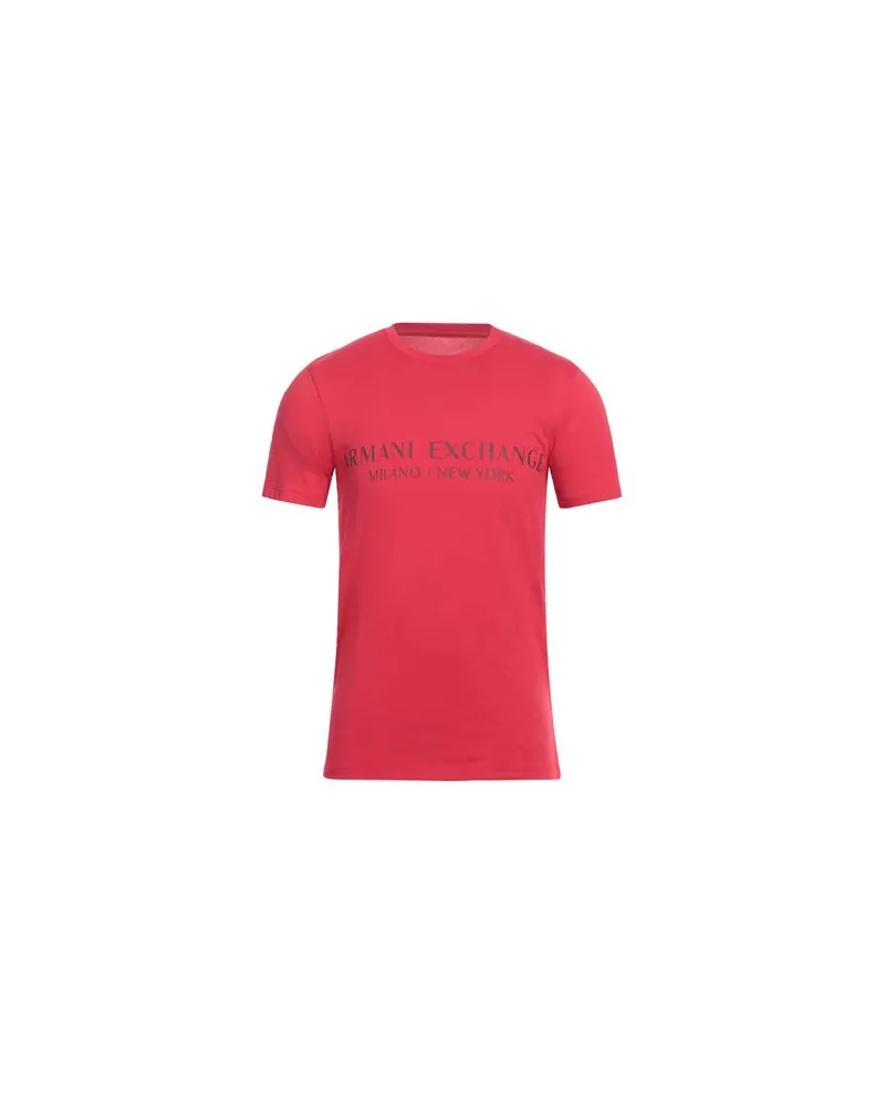 Armani Exchange TOPS - T-shirtsauf YOOX.COM Tomatenrot