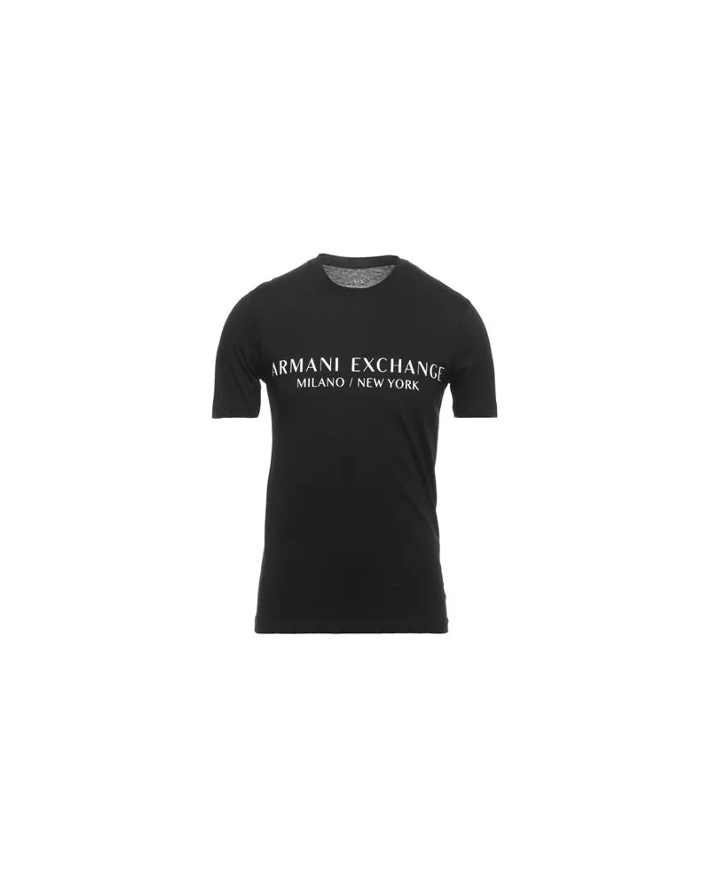 Armani Exchange TOPS - T-shirtsauf YOOX.COM Schwarz