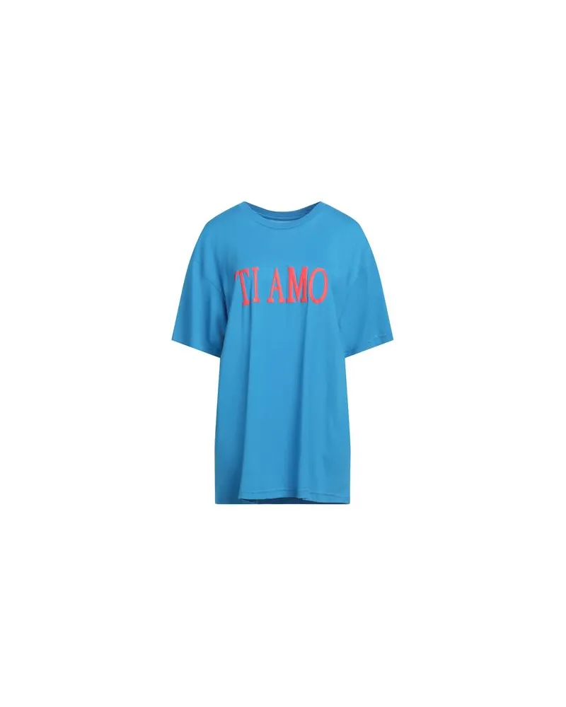 Alberta Ferretti TOPS - T-shirtsauf YOOX.COM Azurblau