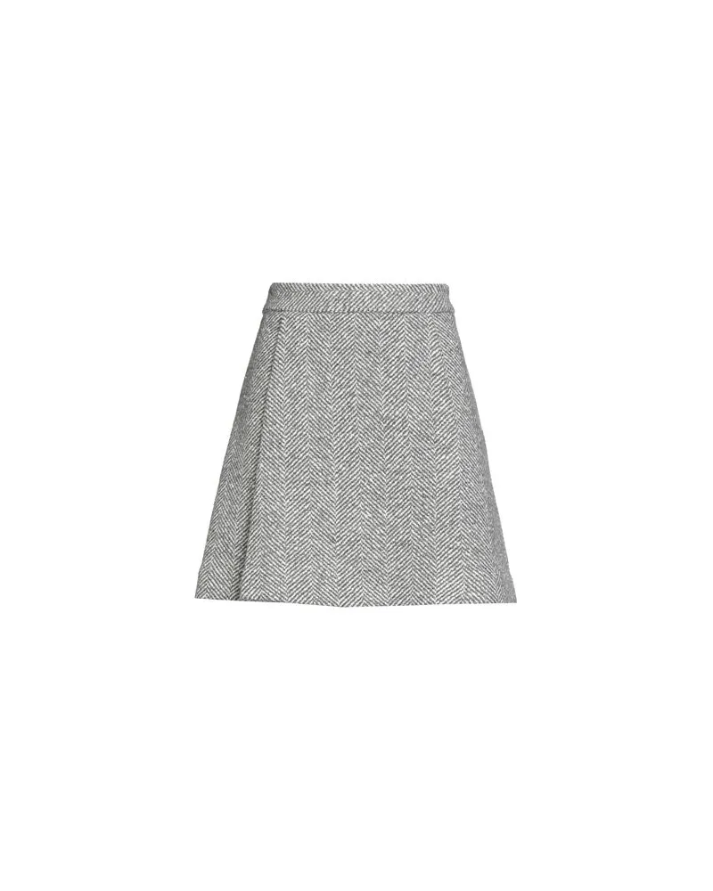 Moschino HOSEN & RÖCKE - Miniröckeauf YOOX.COM Grau