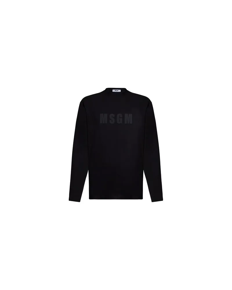 MSGM TOPS - T-shirtsauf YOOX.COM Schwarz