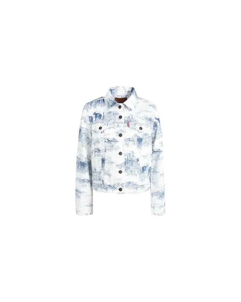 Levi's WT-TRUCKER  - JACKEN & MÄNTEL - Jeansjacken/Mäntelauf YOOX.COM Weiß