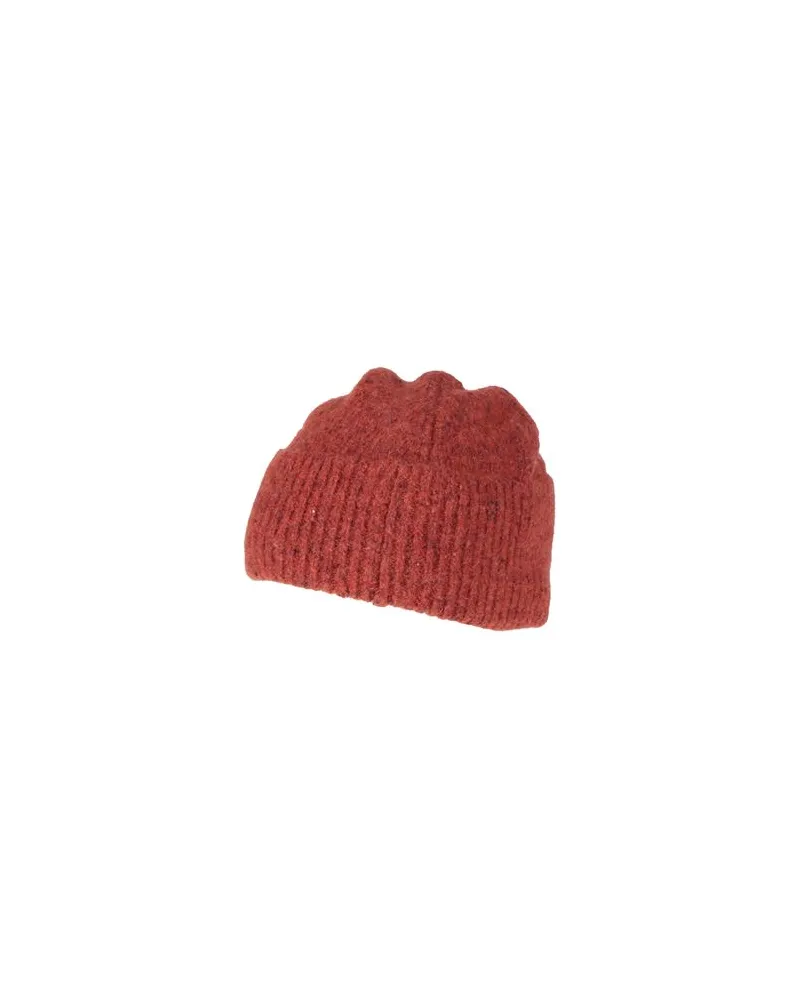Brunello Cucinelli ACCESSOIRES - Mützen & Hüteauf YOOX.COM Rostrot