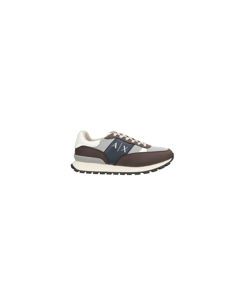 Armani Exchange SCHUHE - Sneakersauf YOOX.COM Dunkelbraun