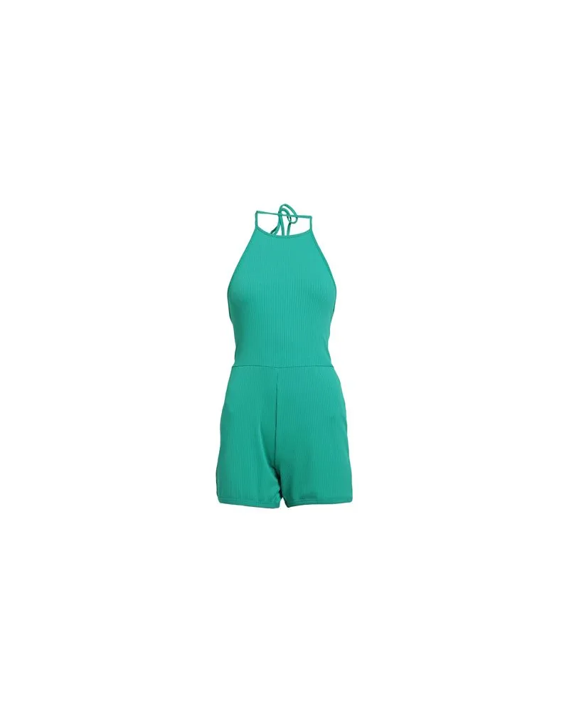 Jacqueline de Yong OVERALLS - Jumpsuitsauf YOOX.COM Smaragdgrün