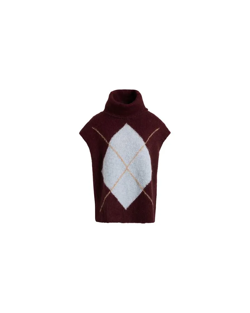 HAVEONE STRICKWAREN - Rollkragenpulloverauf YOOX.COM Bordeaux