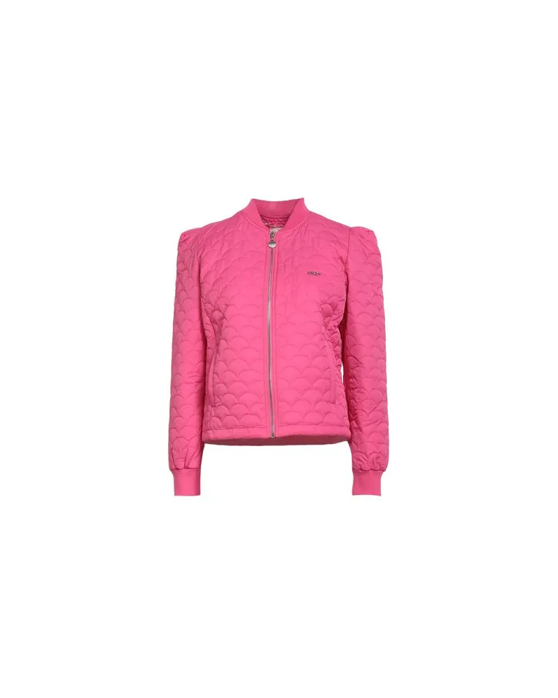 Liu Jo JACKEN & MÄNTEL - Pufferjacken & Daunenjackenauf YOOX.COM Fuchsia