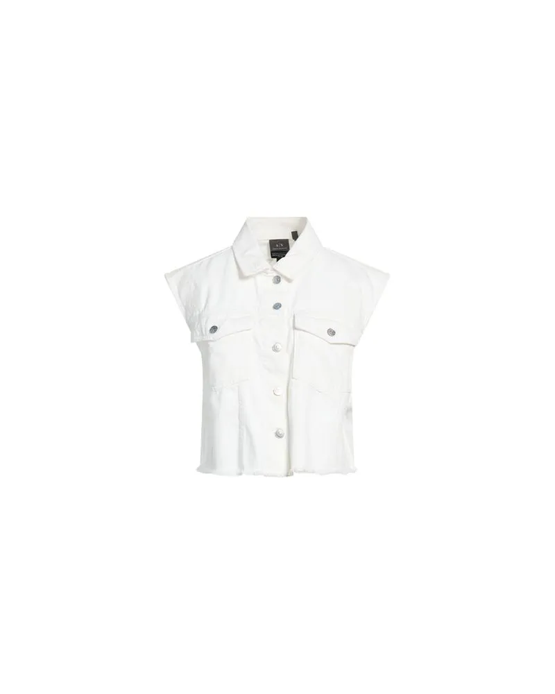 Armani Exchange JACKEN & MÄNTEL - Jeansjacken/Mäntelauf YOOX.COM Weiß