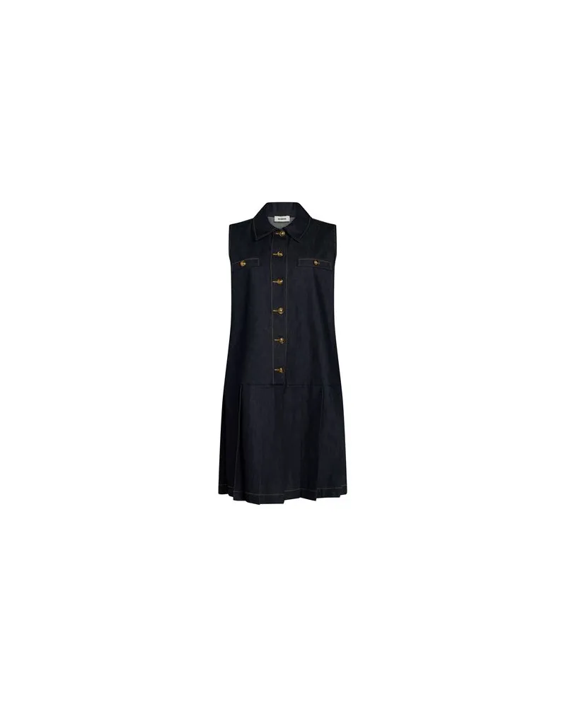 Sandro KLEIDER - Mini-Kleiderauf YOOX.COM Blau