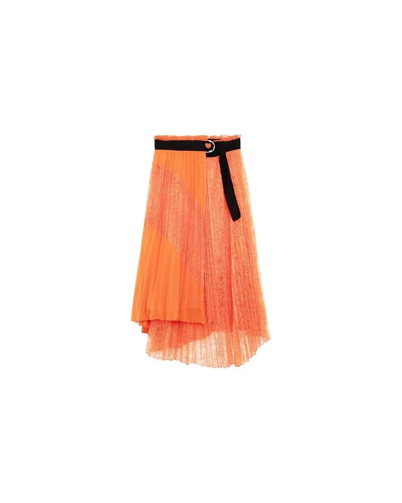 Ermanno Scervino HOSEN & RÖCKE - Midi-Röckeauf YOOX.COM Orange