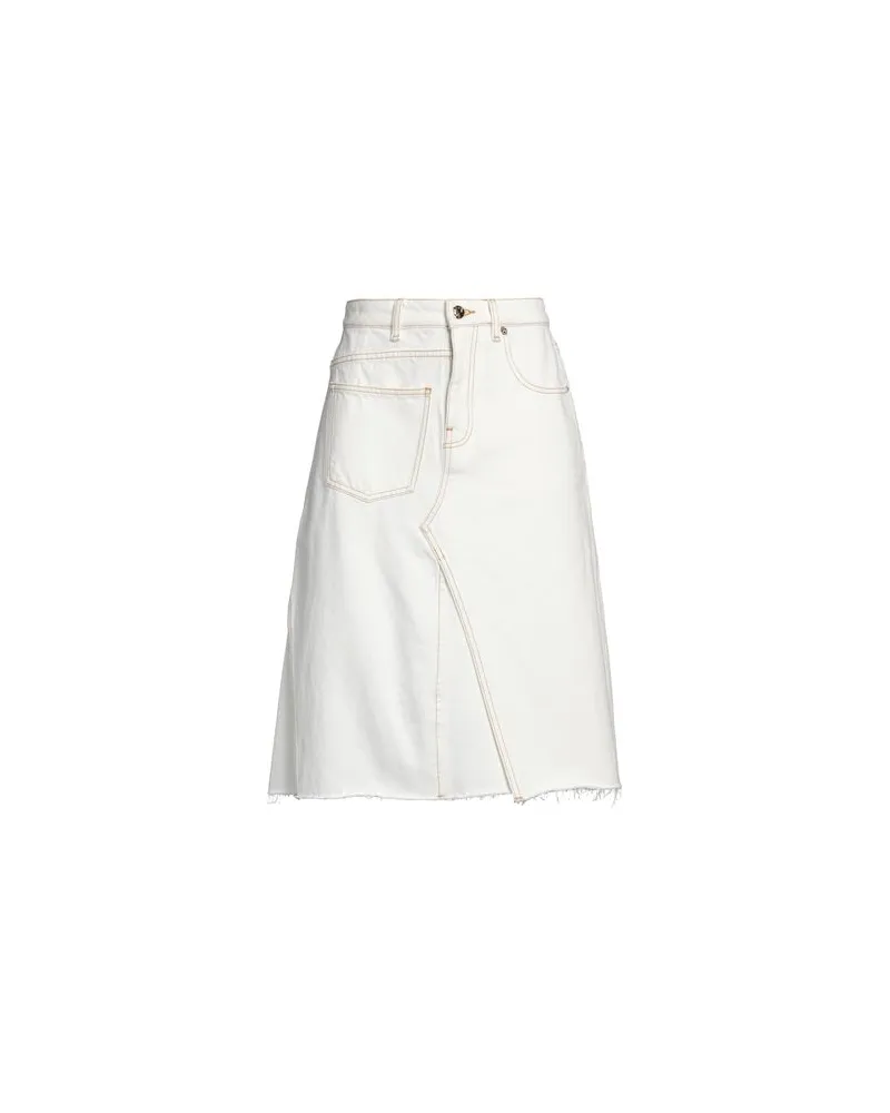 Tory Burch HOSEN & RÖCKE - Jeansröckeauf YOOX.COM Weiß