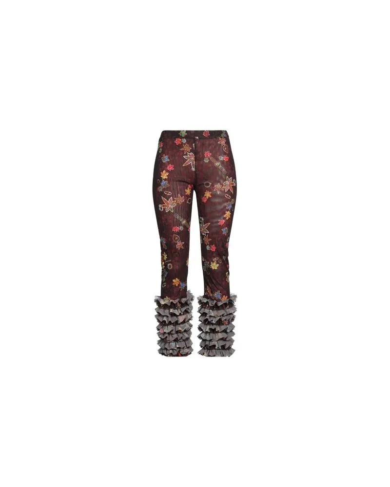 Molly Goddard HOSEN & RÖCKE - Leggingsauf YOOX.COM Schokobraun