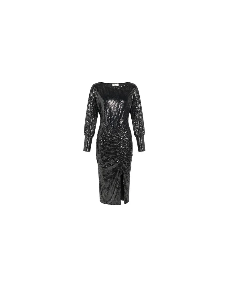 Dixie KLEIDER - Midi-Kleiderauf YOOX.COM Schwarz