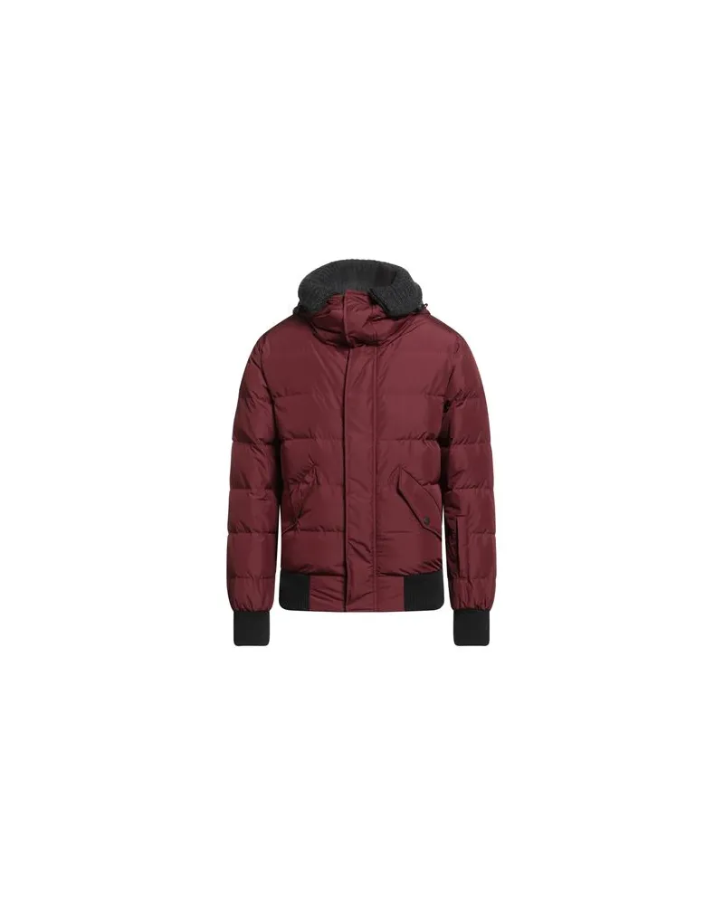 Dolce & Gabbana JACKEN & MÄNTEL - Pufferjacken & Daunenjackenauf YOOX.COM Bordeaux