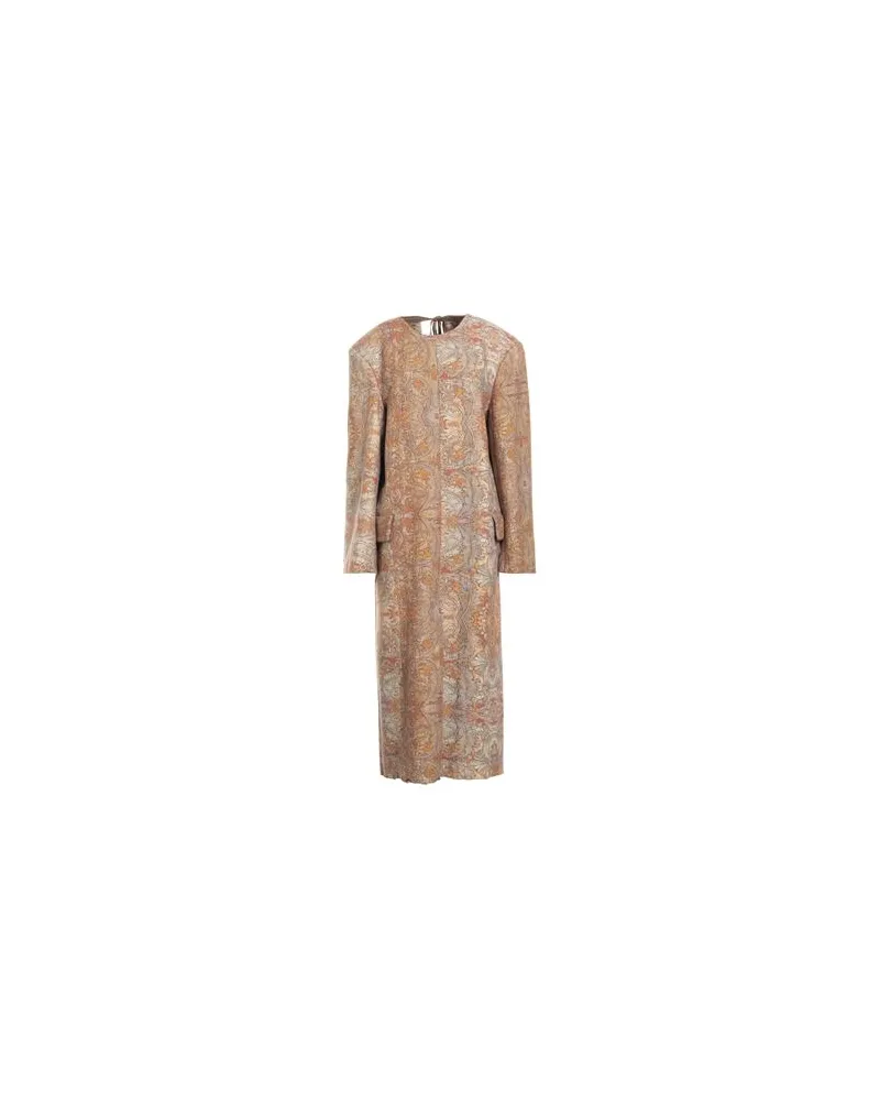 Uma Wang KLEIDER - Maxi-Kleiderauf YOOX.COM Beige