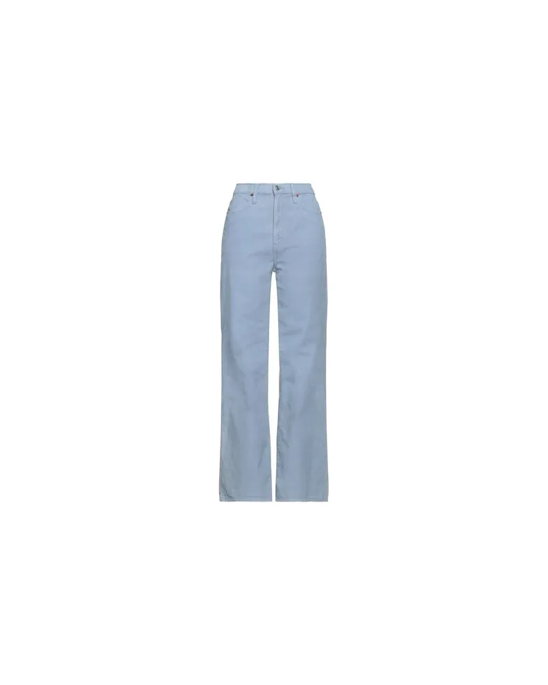 RE/DONE HOSEN & RÖCKE - Hosenauf YOOX.COM Blaugrau