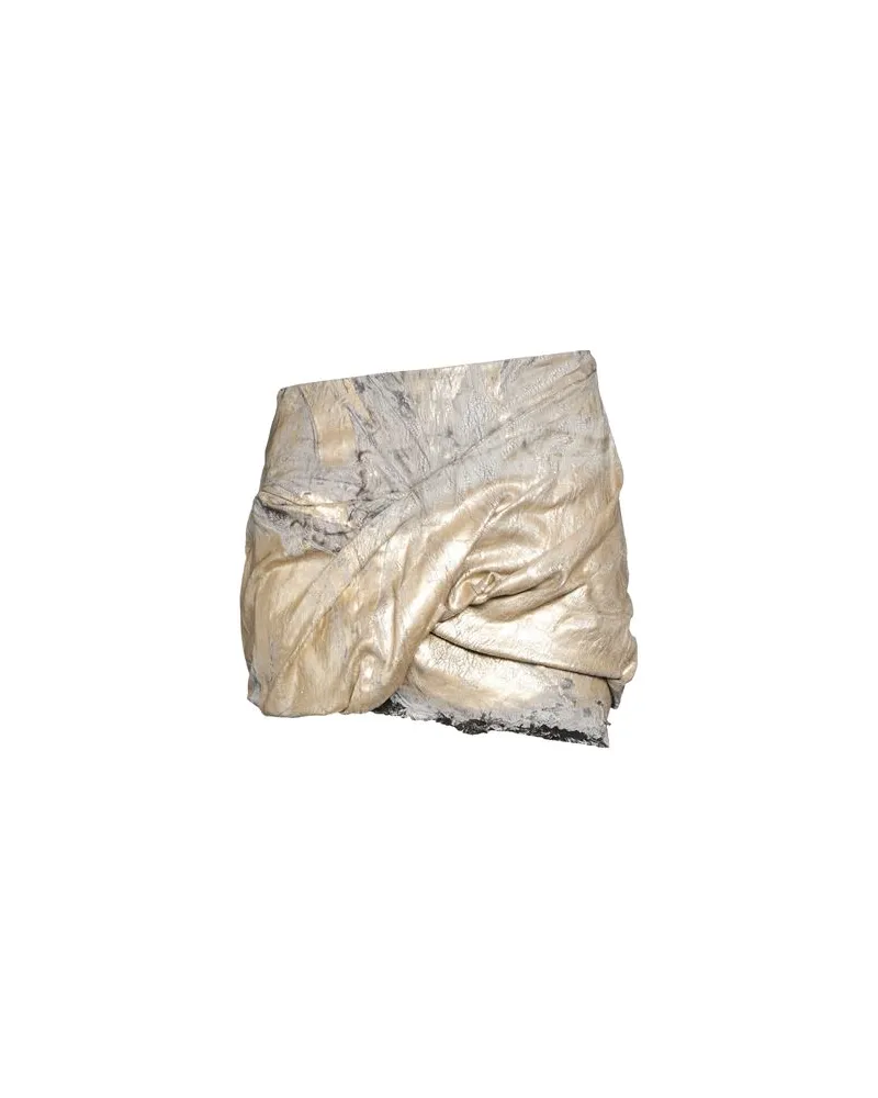 DRKSHDW by Rick Owens HOSEN & RÖCKE - Jeansröckeauf YOOX.COM Gold
