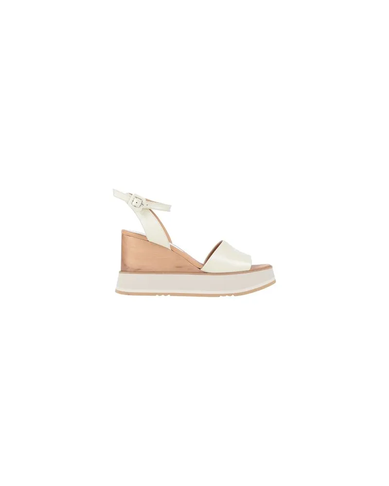 Paloma Barceló SCHUHE - Sandalenauf YOOX.COM Elfenbein
