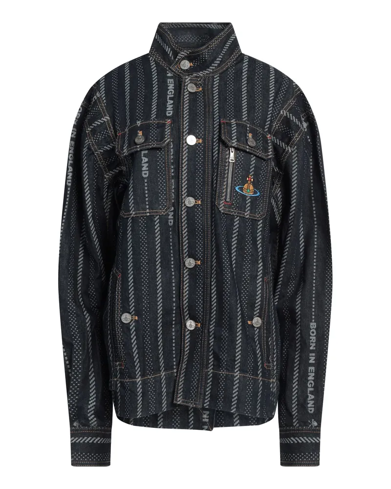 Vivienne Westwood Jeansjacke/-mantel Blau