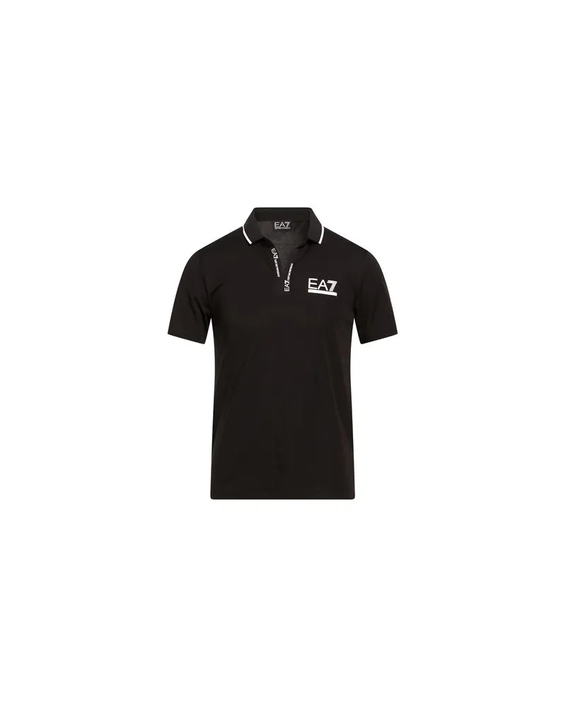 EA7 TOPS - Poloshirtsauf YOOX.COM Schwarz