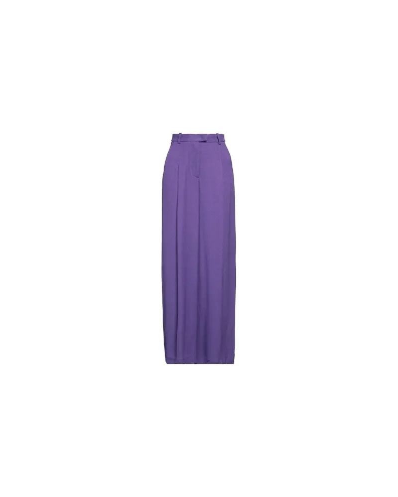 MALLONI HOSEN & RÖCKE - Hosenauf YOOX.COM Violett