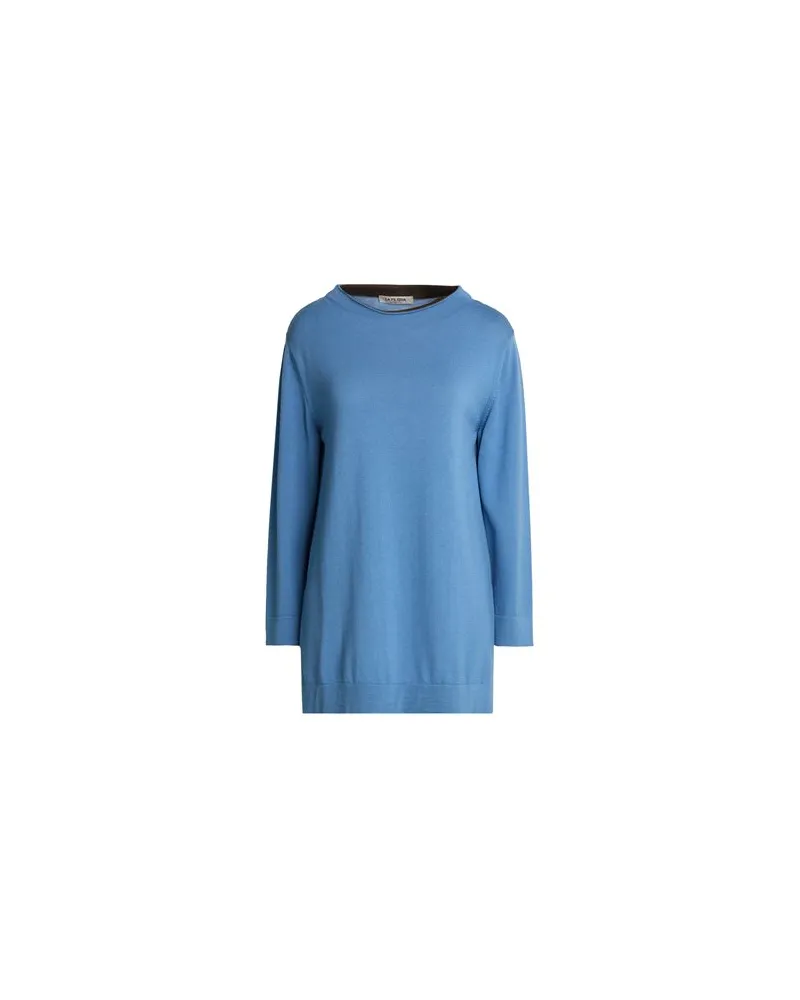 La Fileria STRICKWAREN - Pulloverauf YOOX.COM Taubenblau
