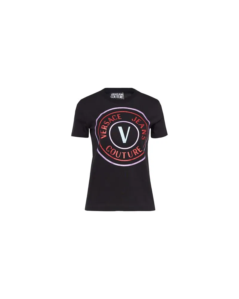 Versace Jeans TOPS - T-shirtsauf YOOX.COM Schwarz