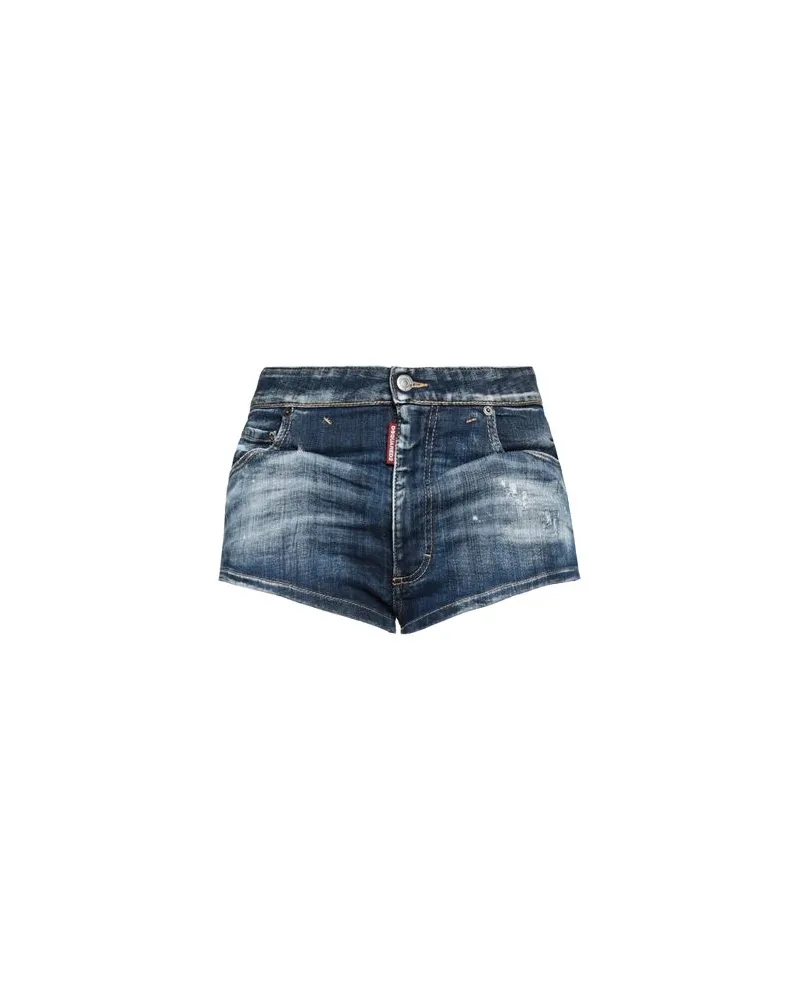 Dsquared2 HOSEN & RÖCKE - Jeansshortsauf YOOX.COM Blau