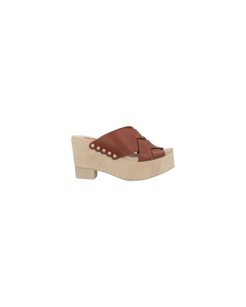 Pedro Garcia SCHUHE - Sandalenauf YOOX.COM Braun