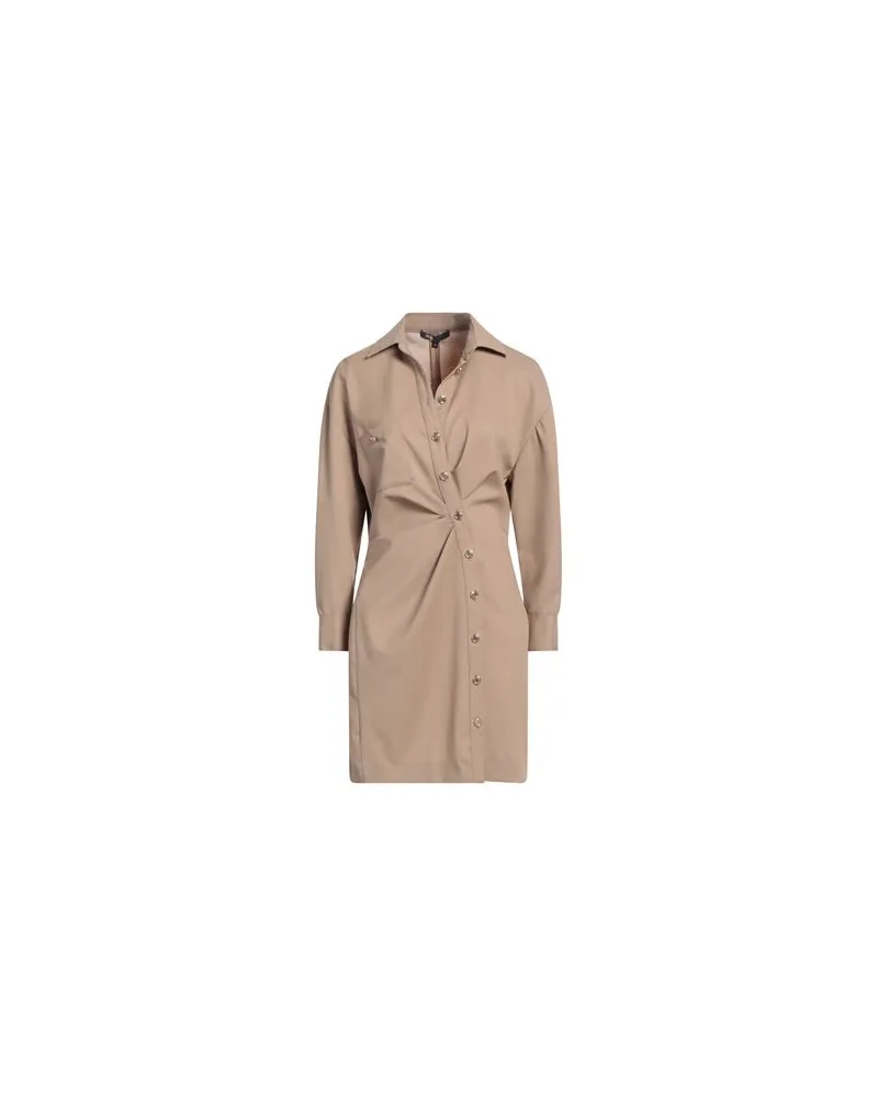 Maje KLEIDER - Mini-Kleiderauf YOOX.COM Beige