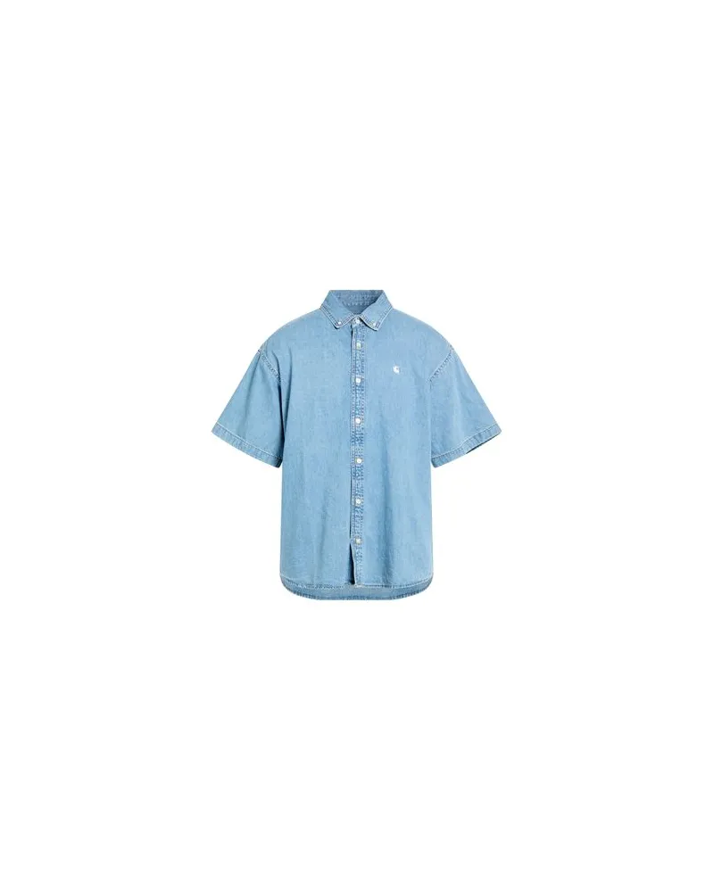 Carhartt WIP TOPS - Jeanshemdenauf YOOX.COM Blau