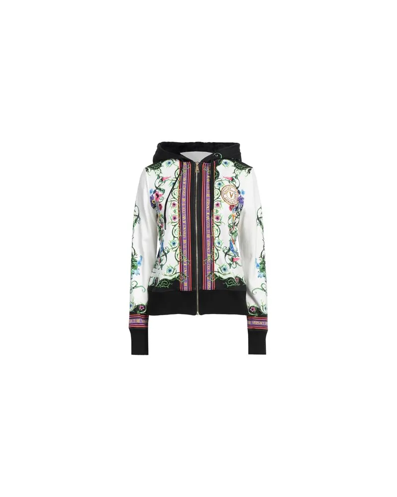 Versace Jeans TOPS - Sweatshirtsauf YOOX.COM Weiß