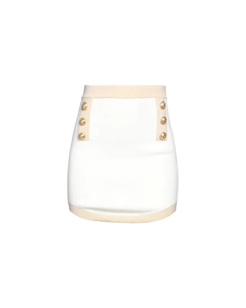 Balmain HOSEN & RÖCKE - Miniröckeauf YOOX.COM Cremeweiß