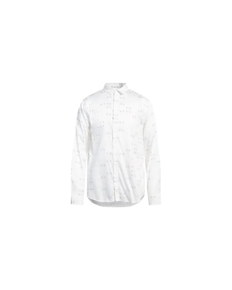 Armani Exchange TOPS - Hemdenauf YOOX.COM Weiß