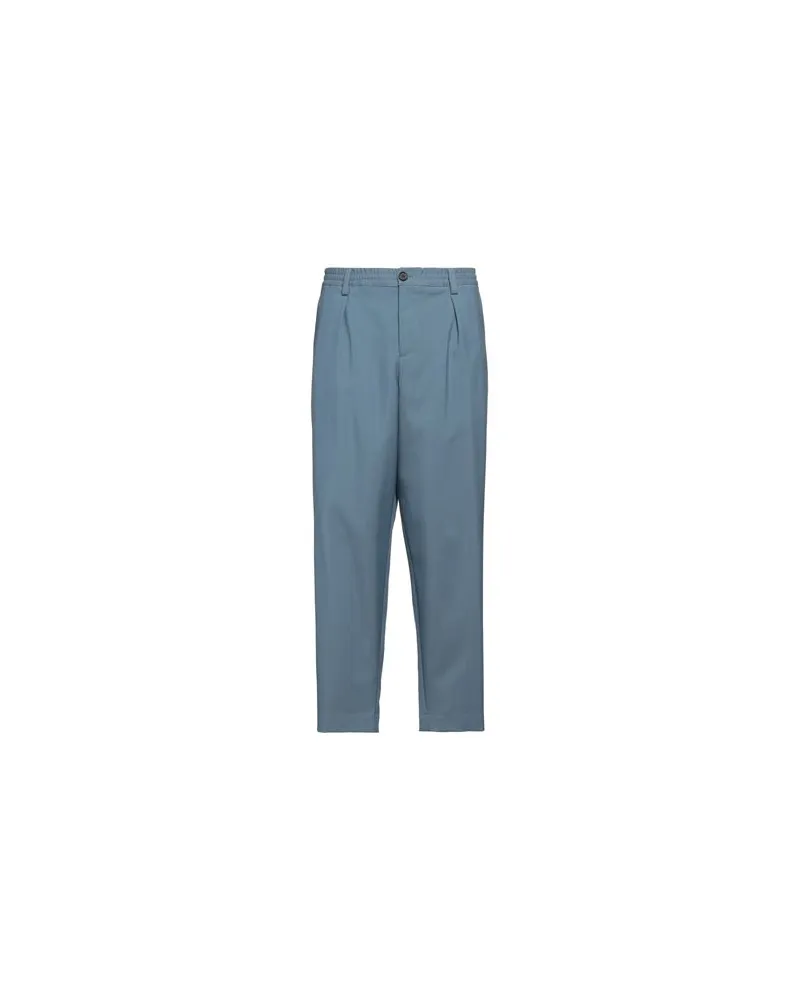 Marni HOSEN & RÖCKE - Hosenauf YOOX.COM Taubenblau