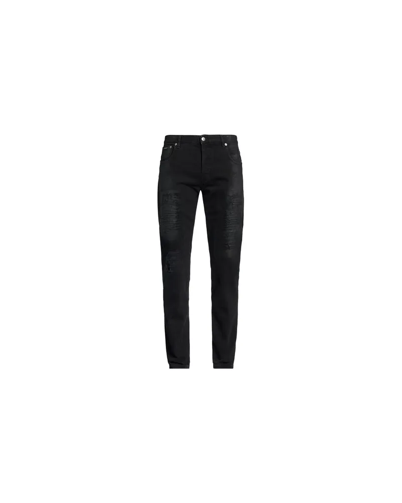 Roberto Cavalli HOSEN & RÖCKE - Jeanshosenauf YOOX.COM Schwarz
