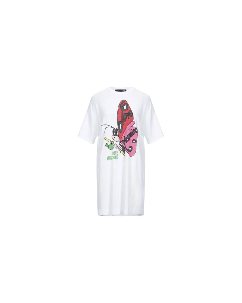Moschino KLEIDER - Mini-Kleiderauf YOOX.COM Weiß