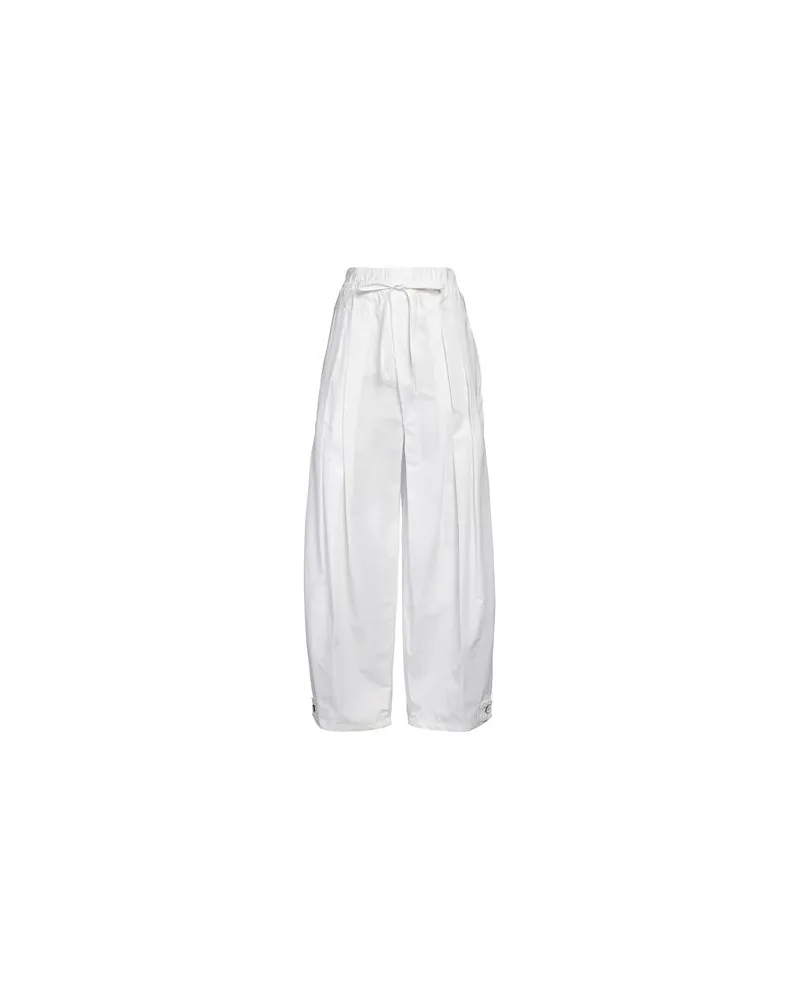 Jil Sander HOSEN & RÖCKE - Hosenauf YOOX.COM Weiß