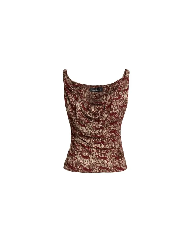 Vivienne Westwood TOPS - Topsauf YOOX.COM Ziegelrot