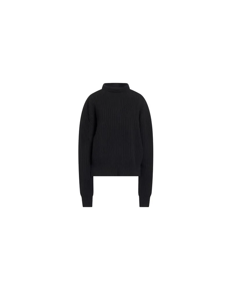 Rick Owens STRICKWAREN - Rollkragenpulloverauf YOOX.COM Schwarz