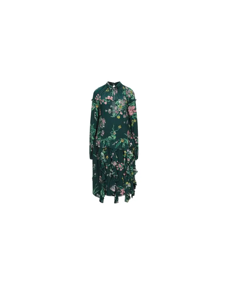 Rochas KLEIDER - Midi-Kleiderauf YOOX.COM Dunkelgrün