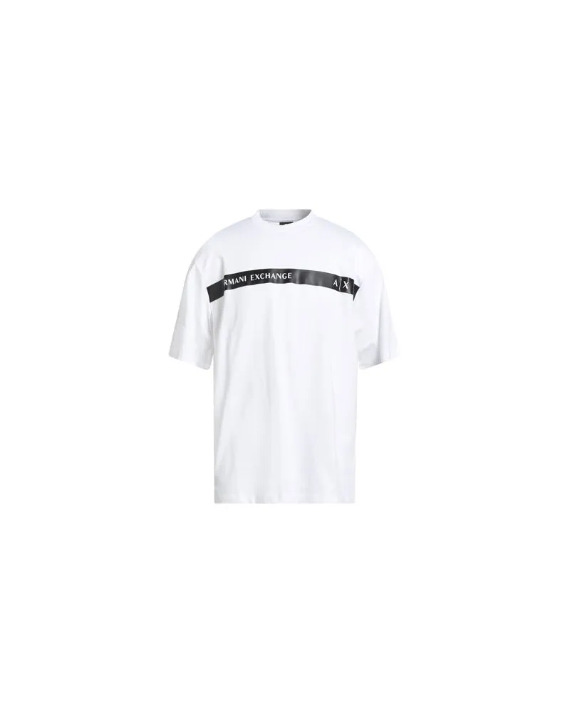 Armani Exchange TOPS - T-shirtsauf YOOX.COM Weiß