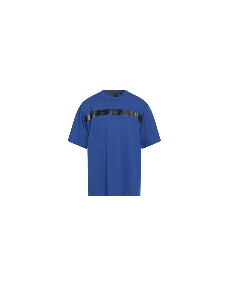 Armani Exchange TOPS - T-shirtsauf YOOX.COM Königsblau