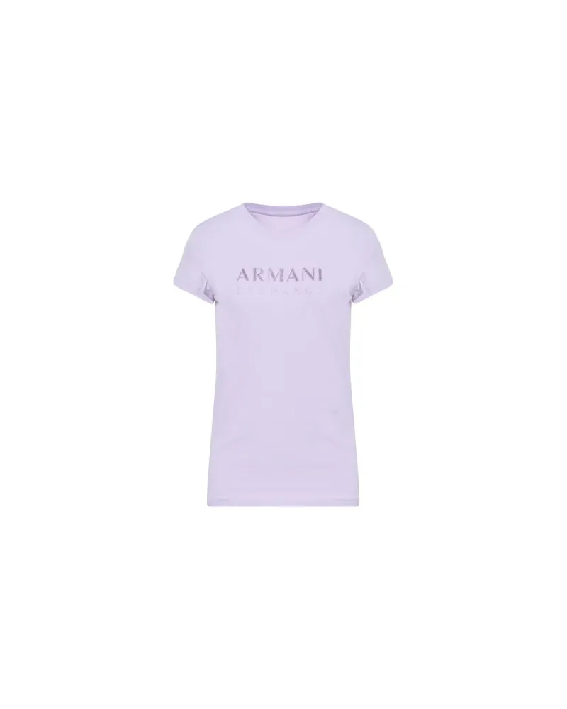 Armani Exchange TOPS - T-shirtsauf YOOX.COM Lila