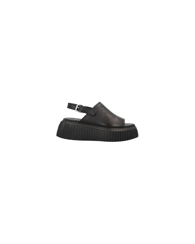 Attilio Giusti Leombruni SCHUHE - Sandalenauf YOOX.COM Schwarz