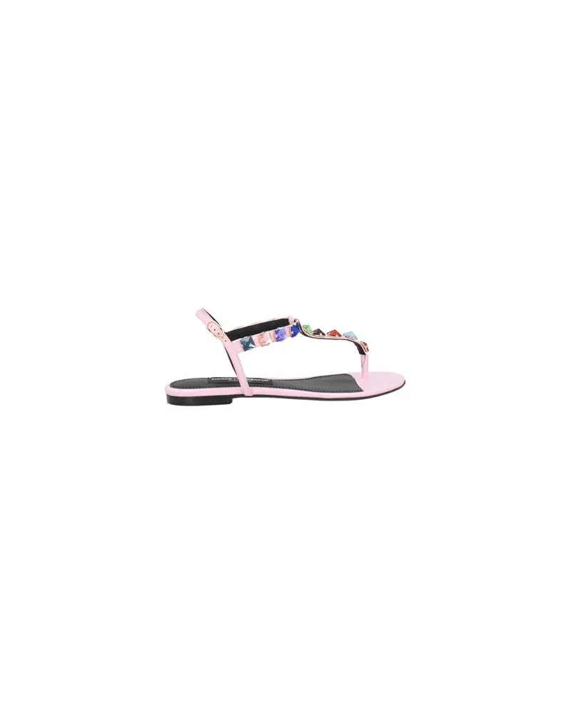 Dolce & Gabbana SCHUHE - Zehentrennerauf YOOX.COM Rosa
